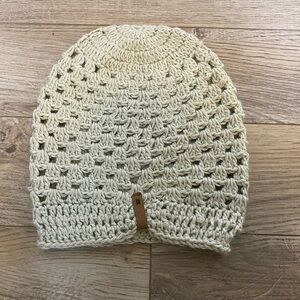 KROCHET Kids International Soft Grey Crocheted Beanie